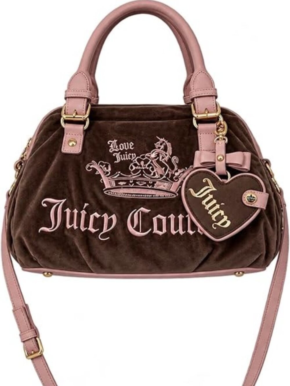 Juicy Couture Juicy Crown Crossbody Satchel Bag
